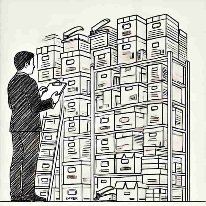 在庫化は貯蔵品のイメージ画像