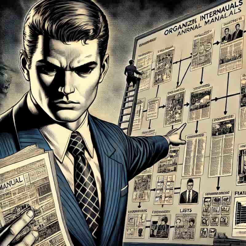 社内マニュアル化のすすめのイメージ画像