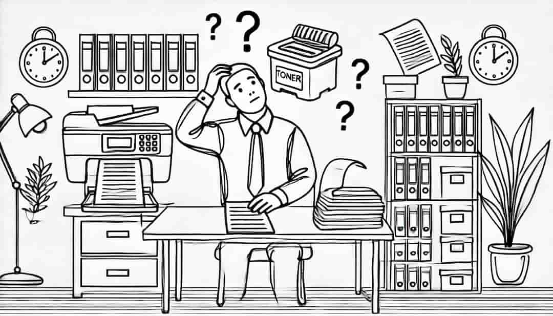 トナーの勘定科目のイメージ画像