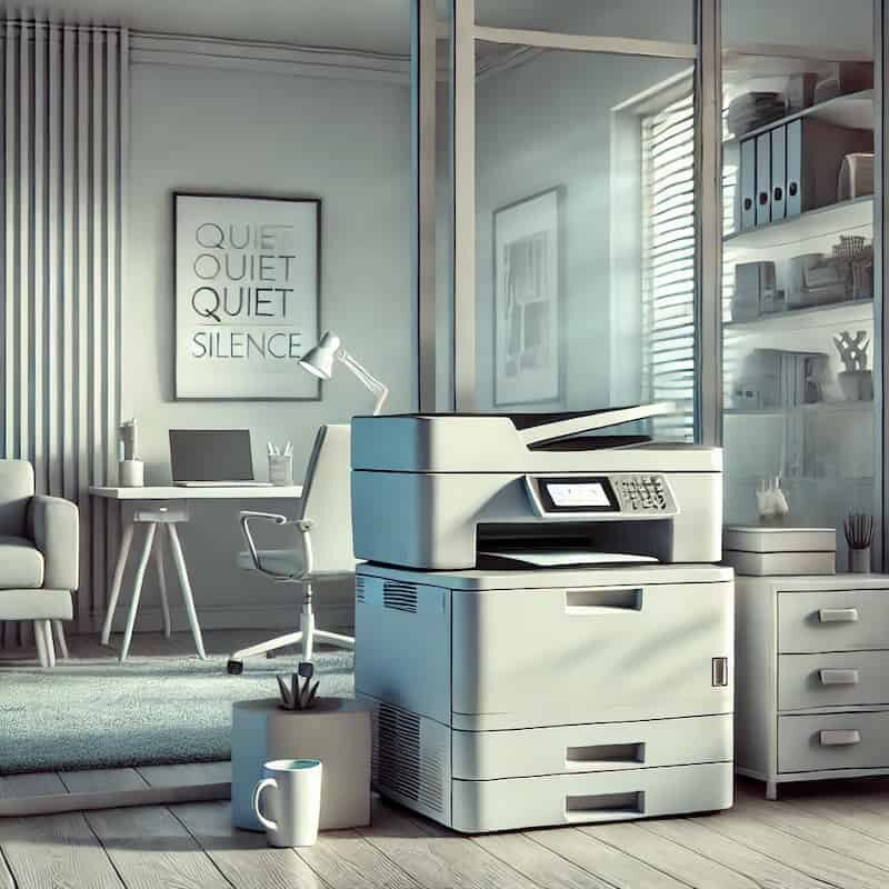 レーザープリンター静音モデルのイメージ画像