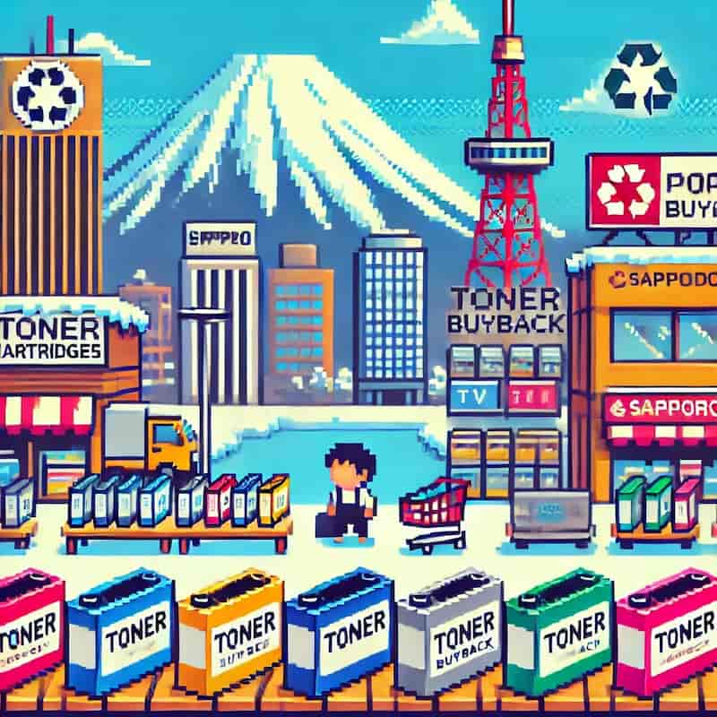 北海道のトナー買取市場のイメージ画
