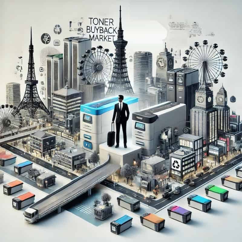 福岡県のトナー買取市場のイメージ画像