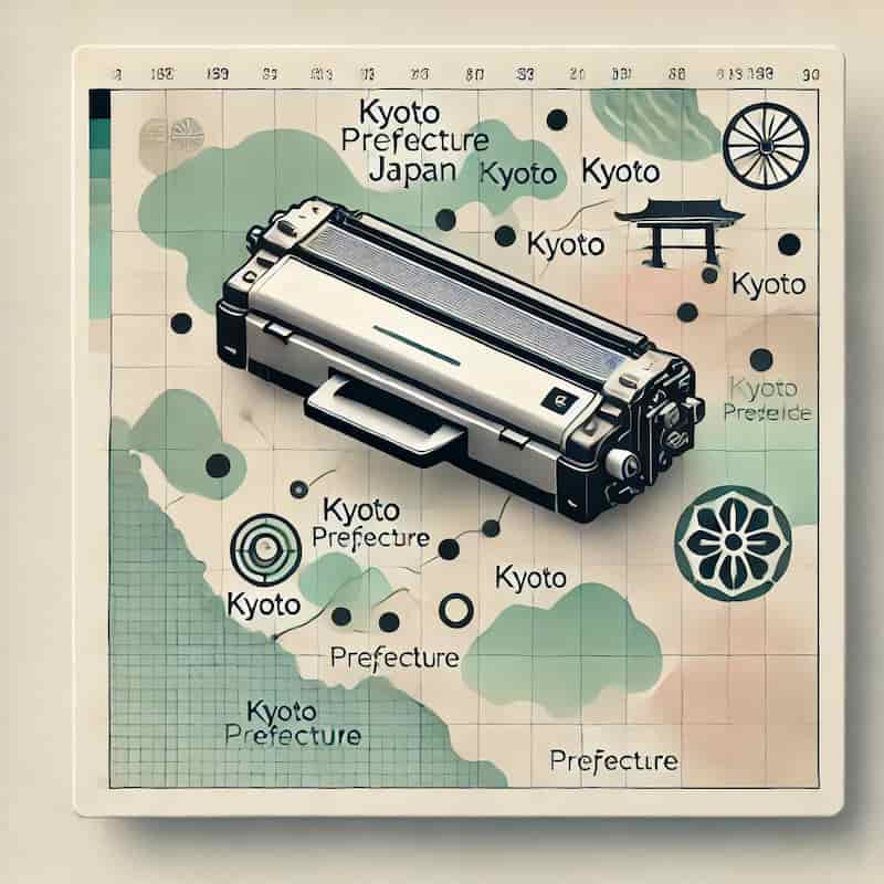 京都府のトナー買取対応エリアのイメージ画像
