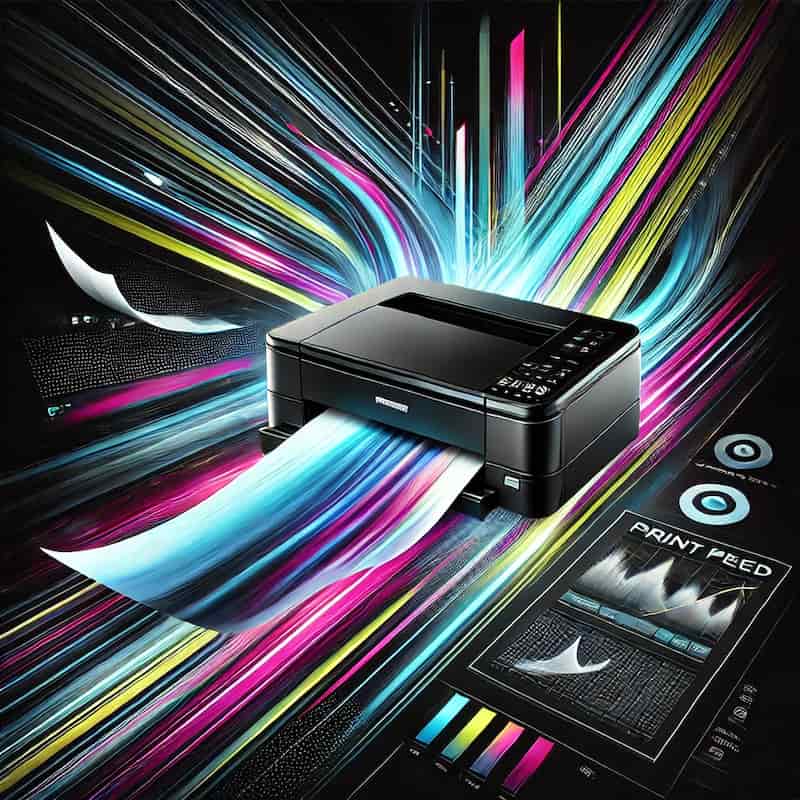 印刷速度のイメージ画像