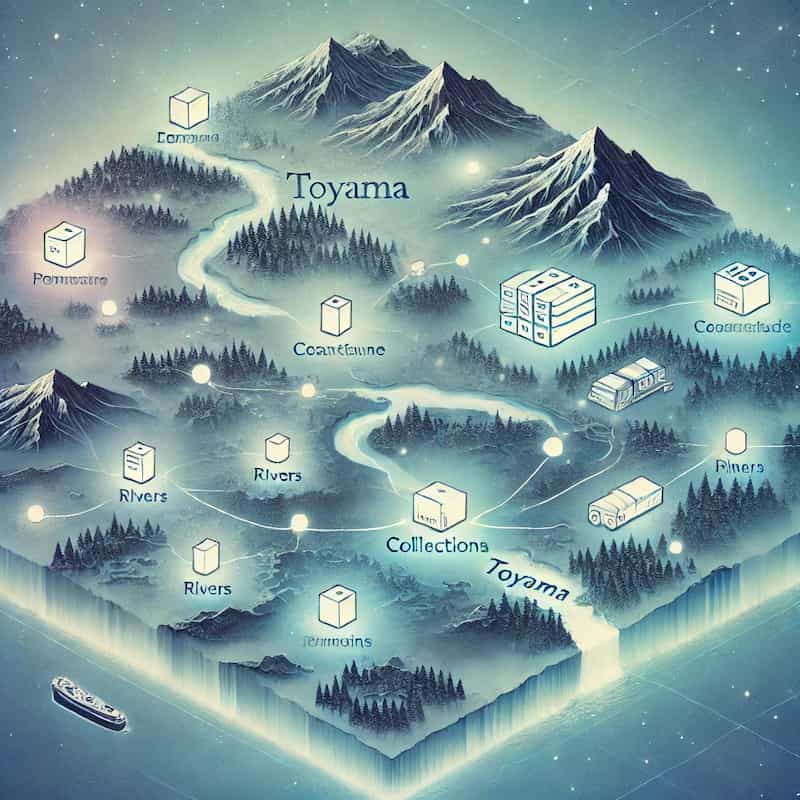 富山県のトナー買取対応エリアのイメージ画像