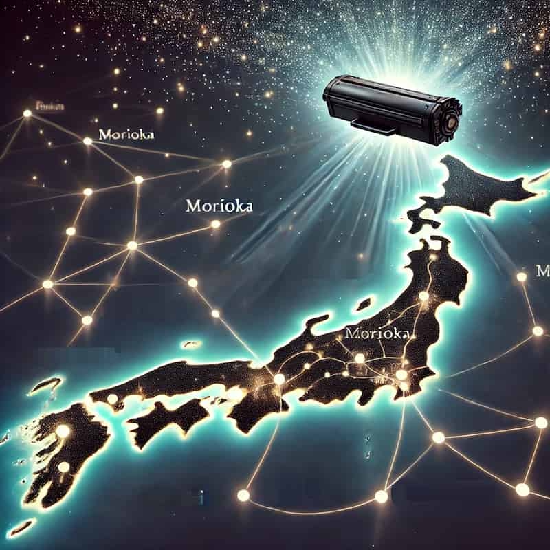 岩手県のトナー買取対応エリアのイメージ画像