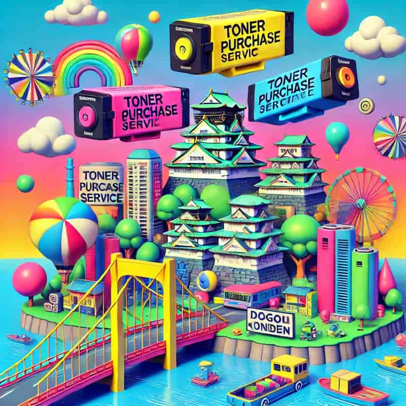 愛媛県のトナー買取対応エリアのイメージ画像