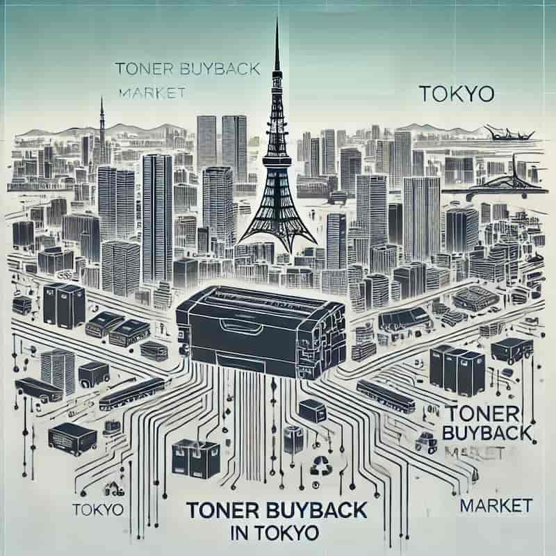 東京都のトナー買取市場のイメージ画像