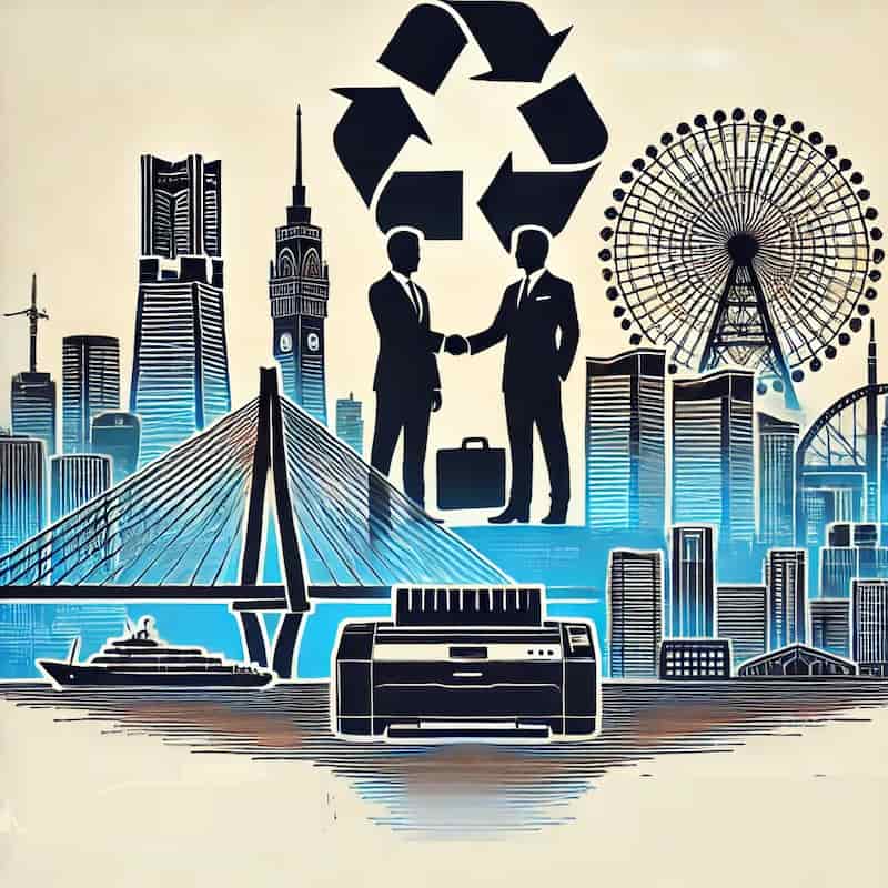 神奈川県でのトナー買取実績のイメージ画像