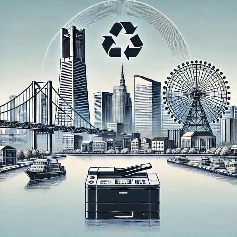 神奈川県のトナー買取対応エリアのイメージ画像