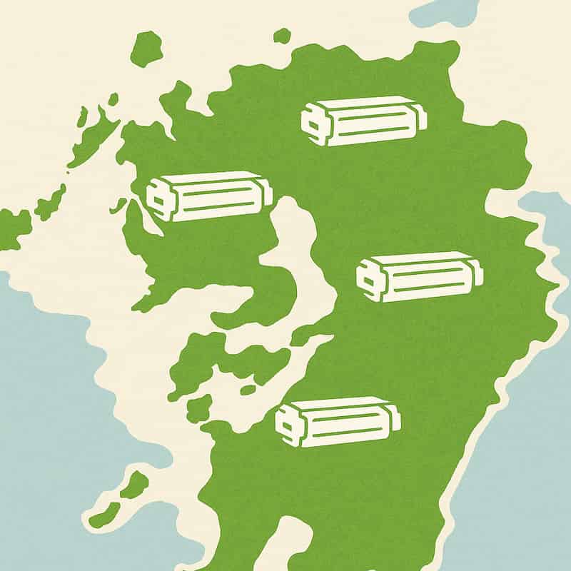 長崎のトナー買取対応エリアのイメージ画像