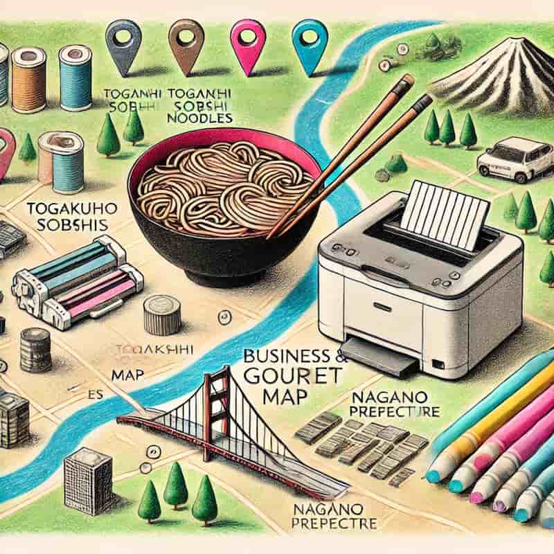 長野県のトナー買取対応エリアのイメージ画像