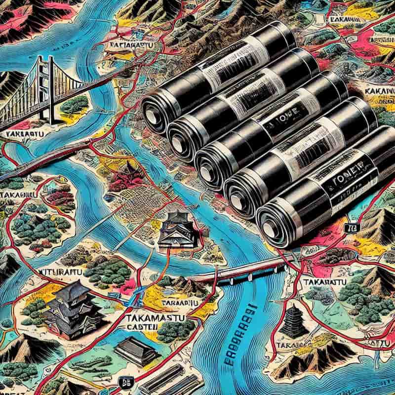 香川のトナー買取対応エリアのイメージ画像