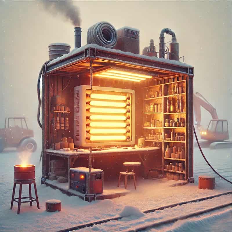 寒冷地でも安心のチューブウォーマーのイメージ画像