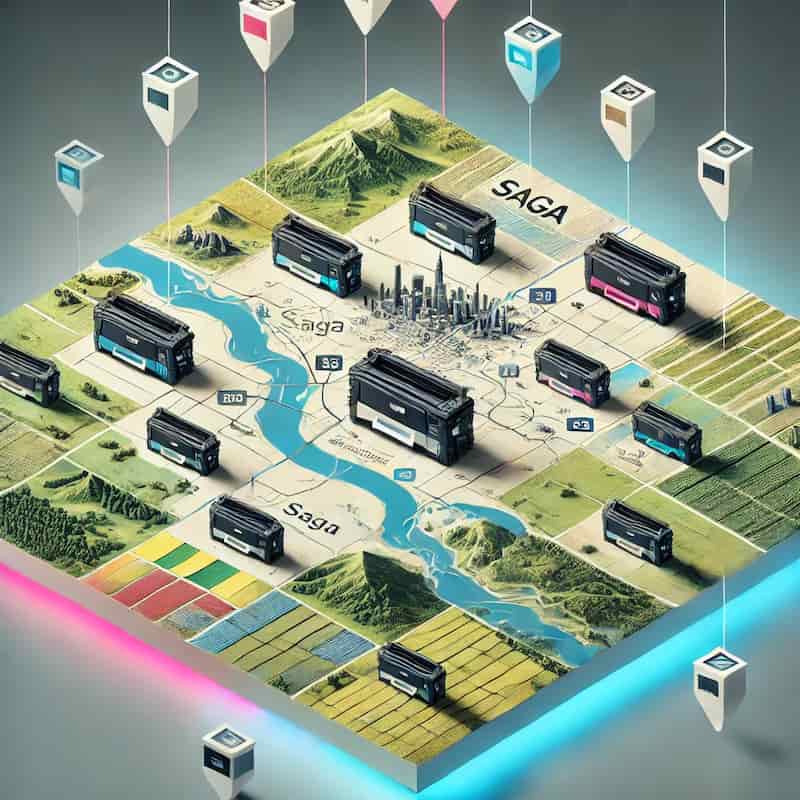 佐賀県のトナー買取対応エリアのイメージ画像