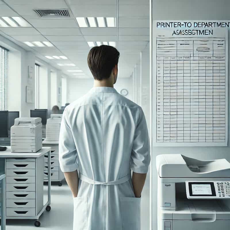 部署別の対応表を作成のイメージ画像